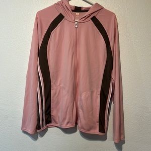NWOT Lightweight active hooded jacket with pockets